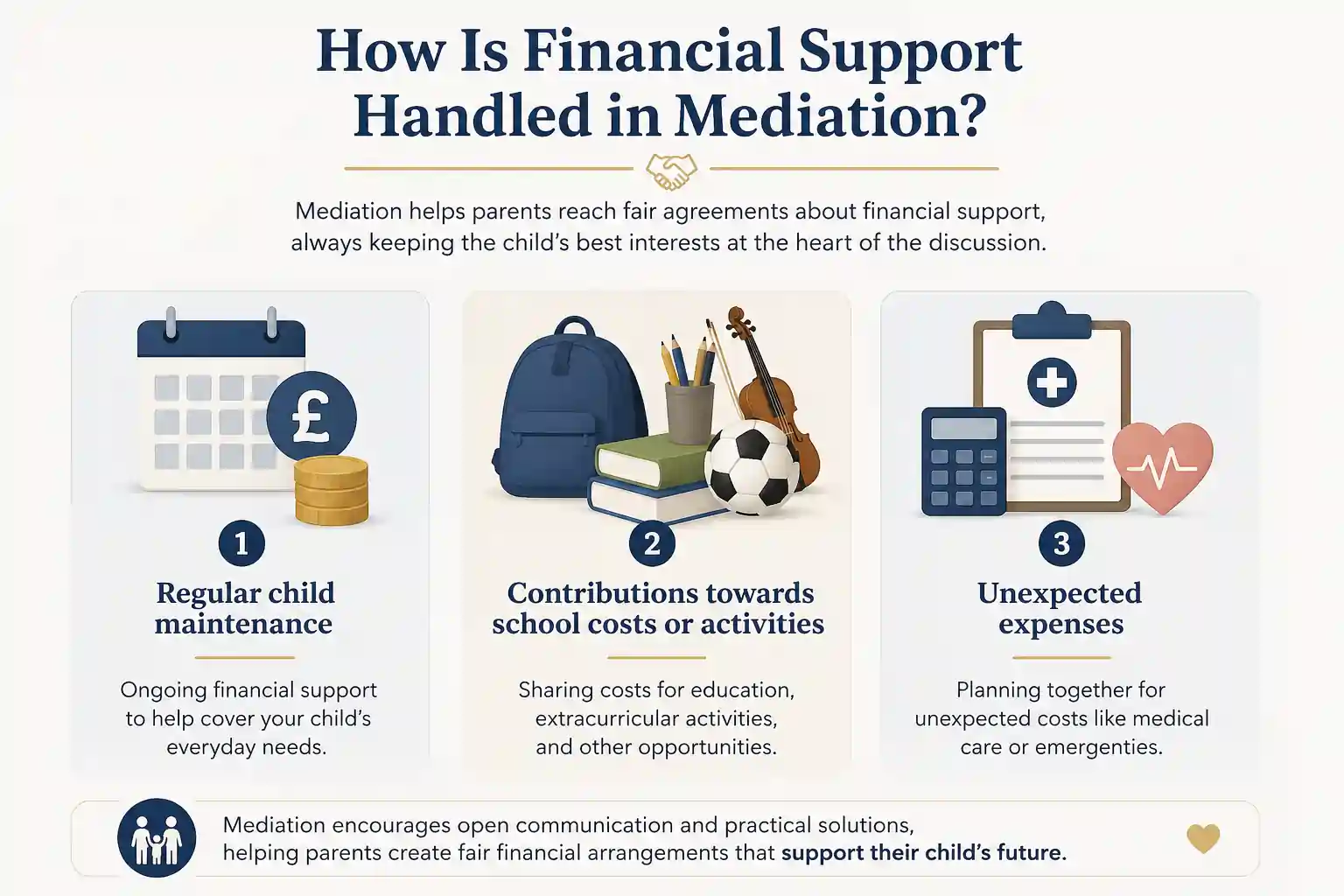 How Is Financial Support Handled in Mediation Weston-super-Mare